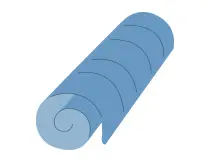 Paklājs ar īsu bārdu