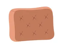 Removable pillow large