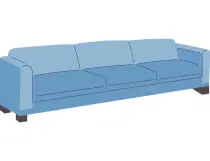 Three-seater sofa