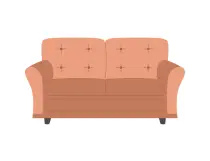 Two-seater sofa