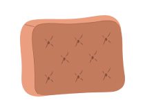 Removable pillow large
