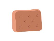 Removable pillow small