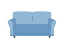 Two-seater sofa